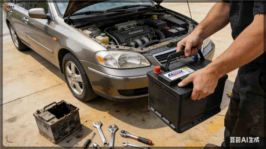 鄞州区汽车换电瓶电话【案例】